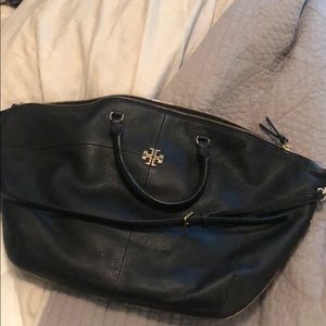 Black Tory Burch purse satchel hardly used medium